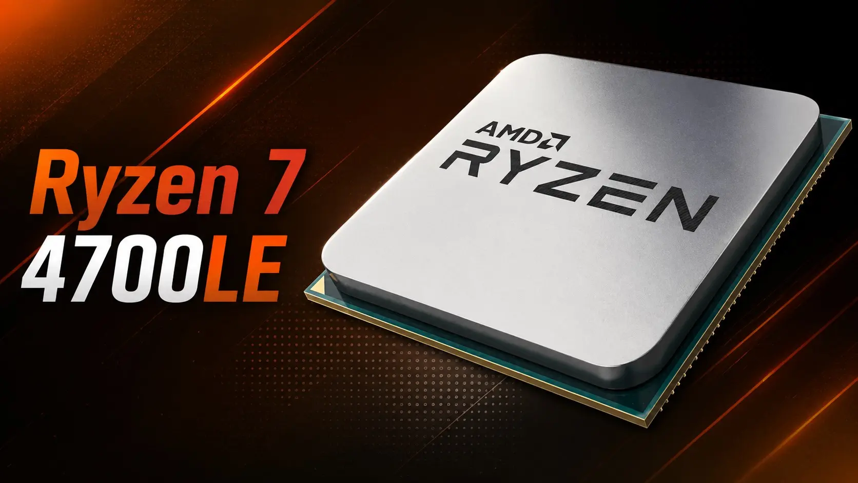 AMD Sürpriz Yaptı: Dahili Grafik Birimi Olmayan Yeni 8 Çekirdekli Ryzen 7 4700LE Duyuruldu!