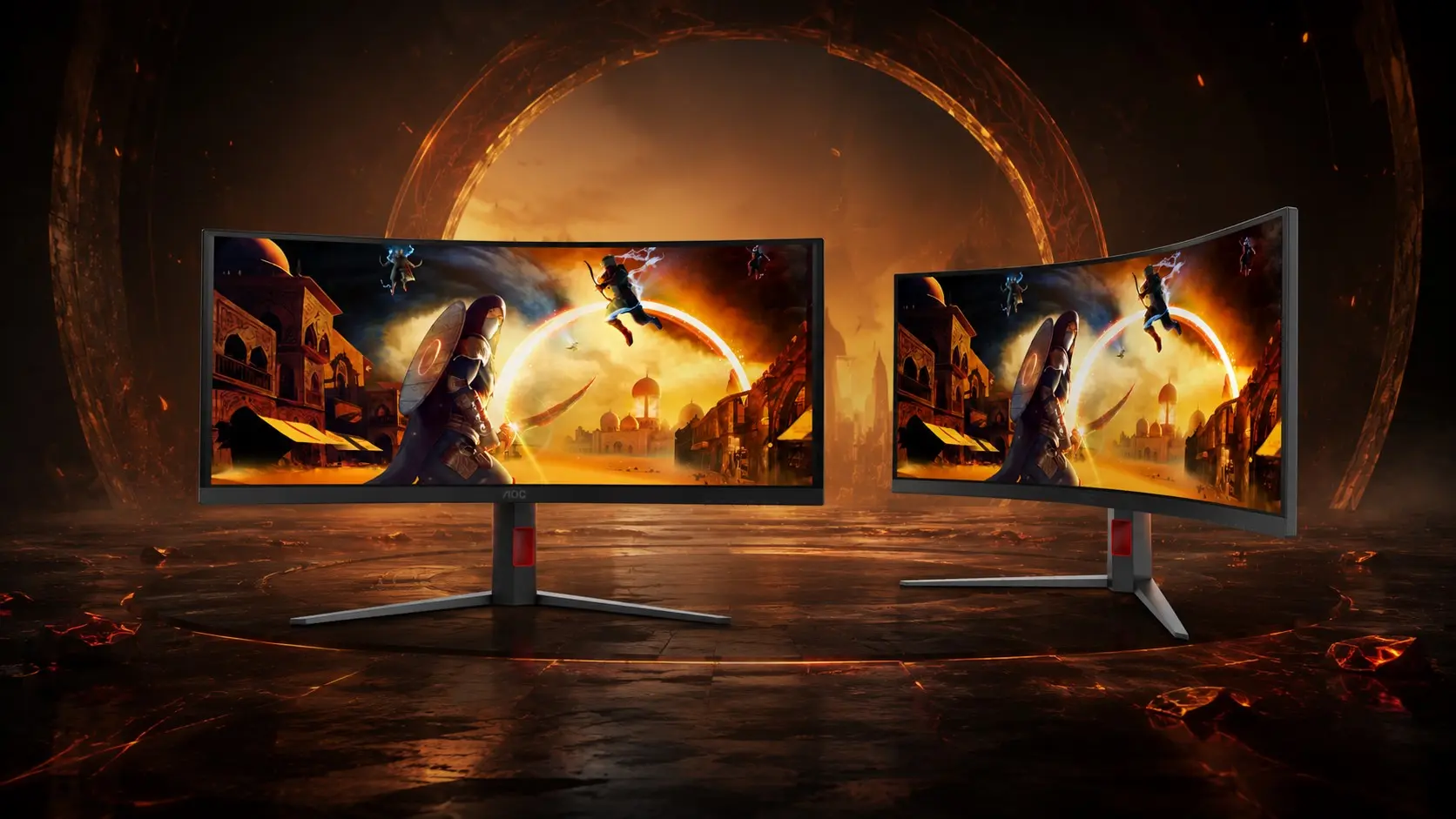AOC'dan Oyuncular ve Çalışanlar İçin İdeal: 90W USB-C Destekli, 250 Hz'e Kadar Yenileme Hızlı Oyuncu Monitörleri Geliyor