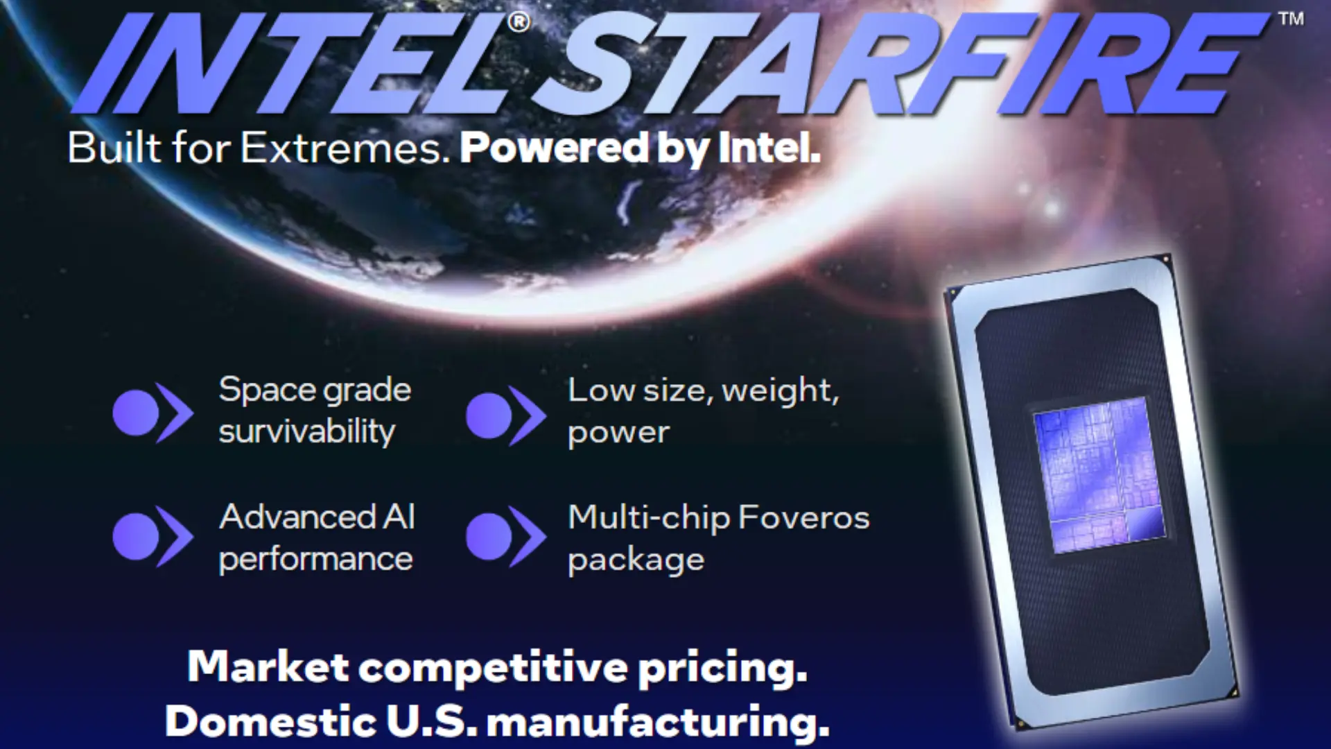 Uzay Sınırlarını Zorlayan Yeni Intel Starfire Çipi: Yapay Zeka Görevleri İçin Hazır