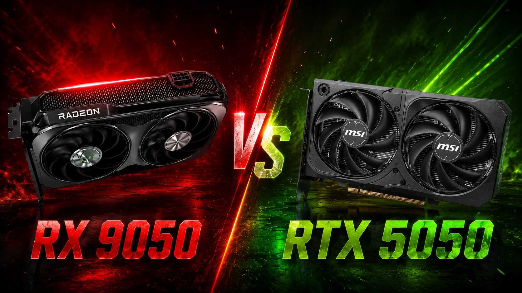 AMD Radeon RX 9050 Hayal Kırıklığı Yarattı: RTX 5050'nin Gerisinde Kaldı!