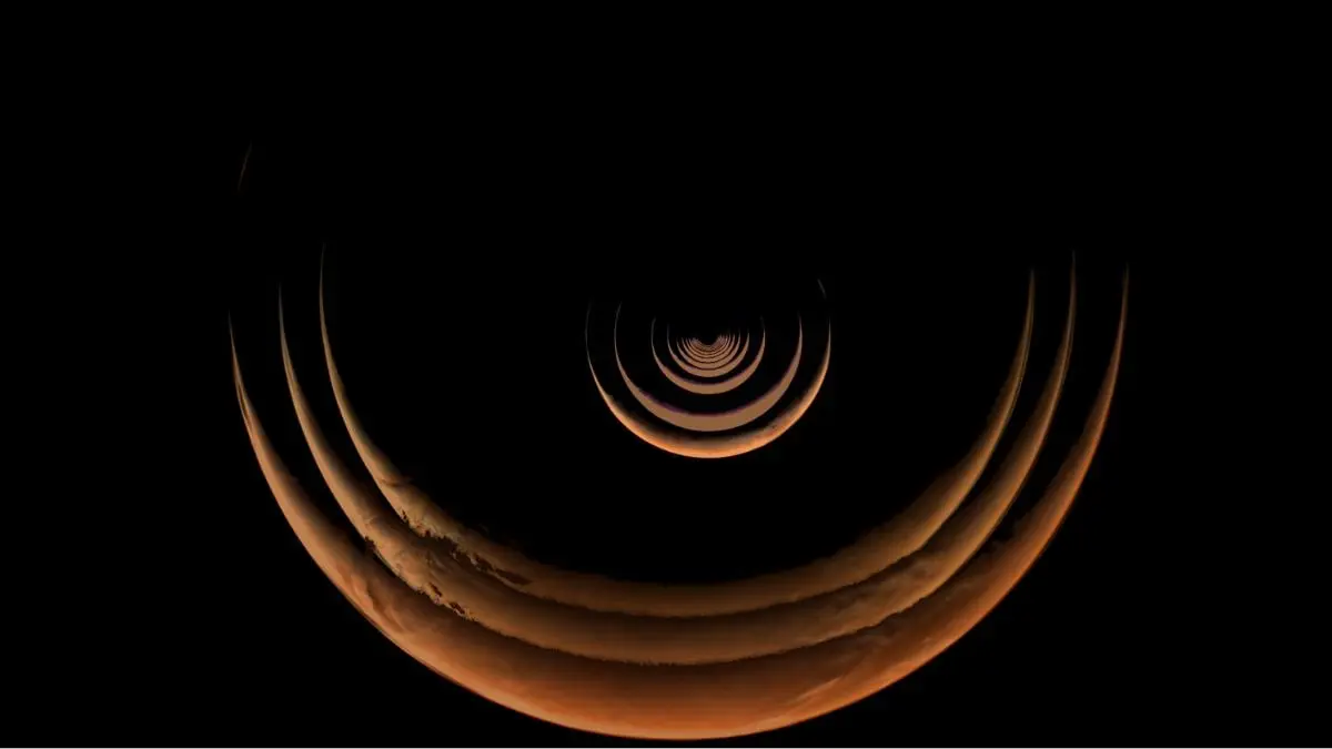 Mars'tan 2.800 Mil Yakından Geçti: Psyche Uzay Aracı Nefes Kesen Görüntüler Yakaladı