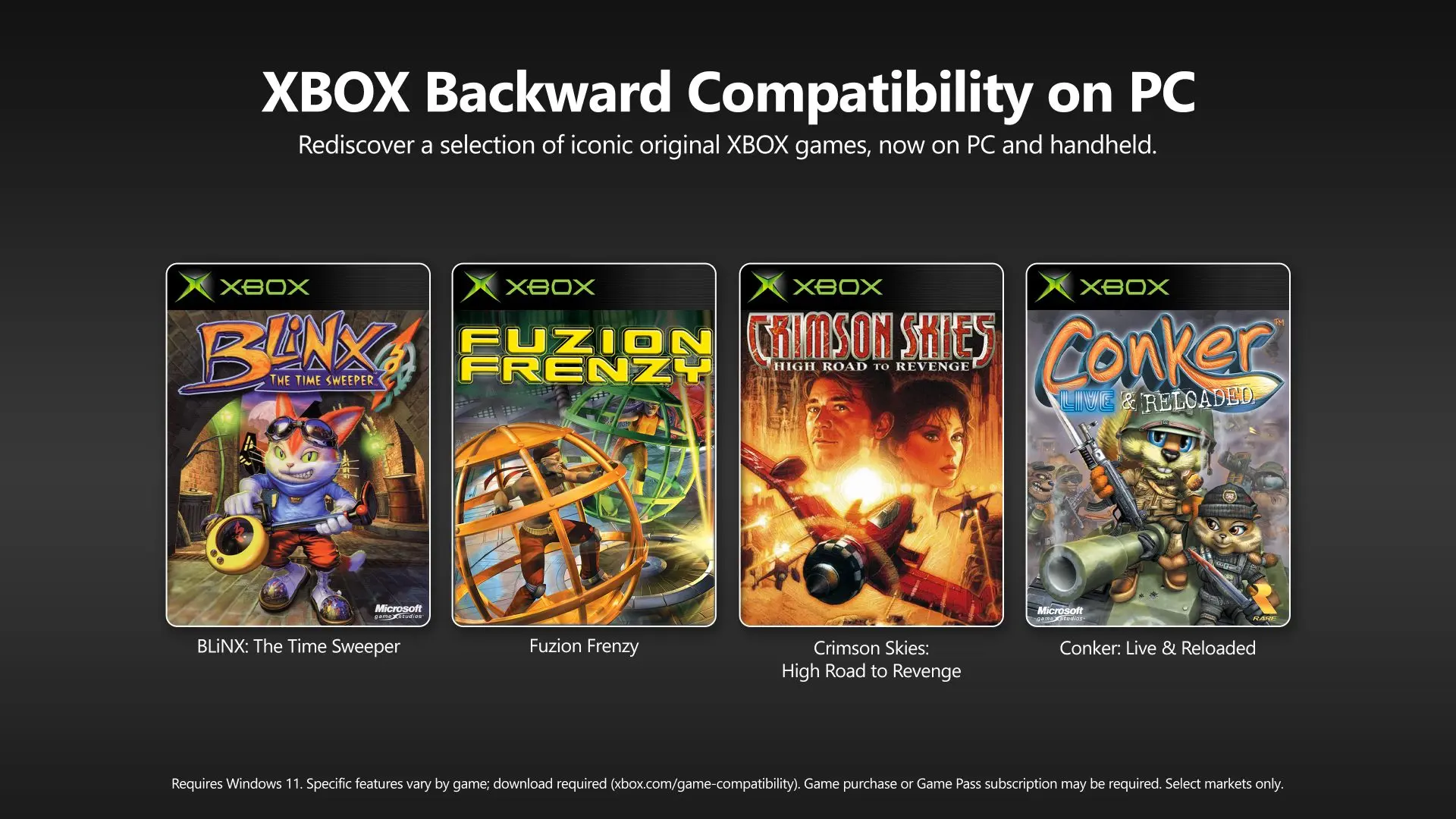 Efsane Geri Döndü! Xbox Oyunları Artık PC ve Elde Taşınabilir Cihazlarda: Conker ve BLiNX 4 Katı Yükseltmeyle Yeniden Canlanıyor!