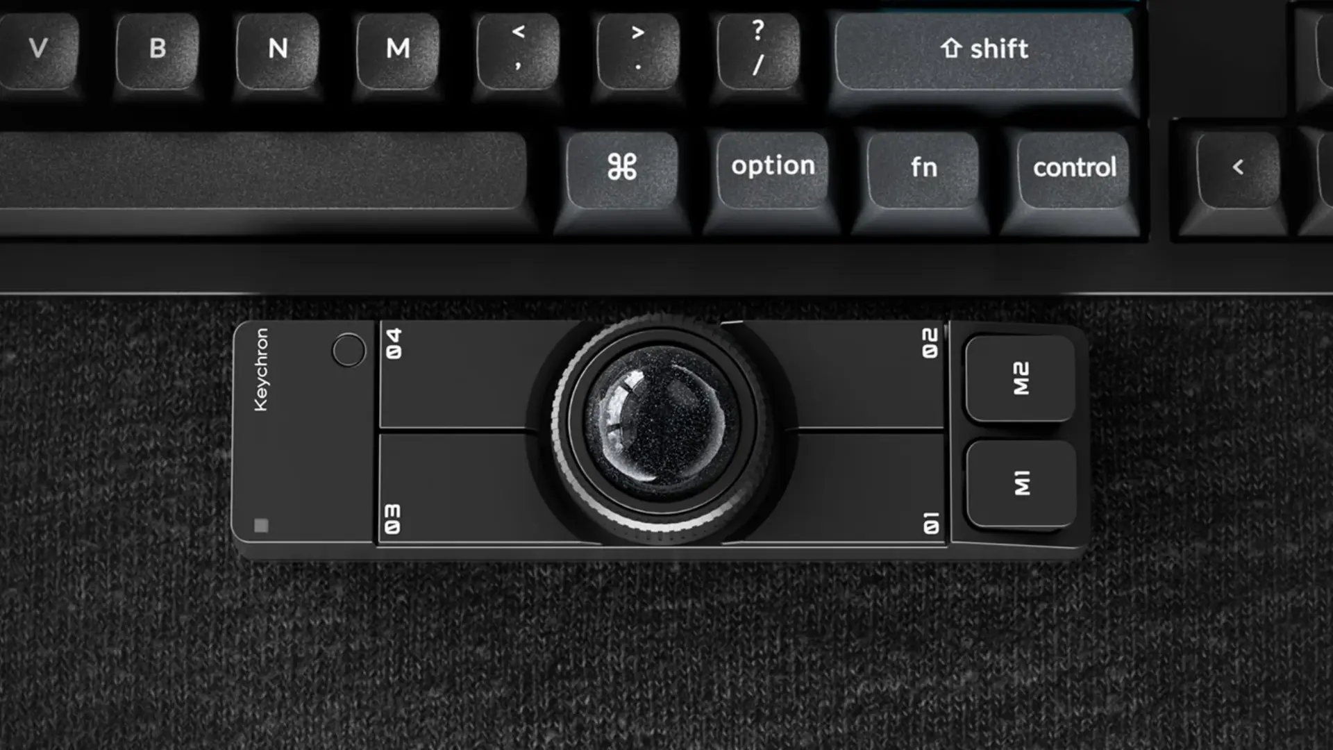 Klavye Devinden Devrim Yaratan Ürün: Keychron Nape Pro Trackball Fare, Alan Kazandırıyor!