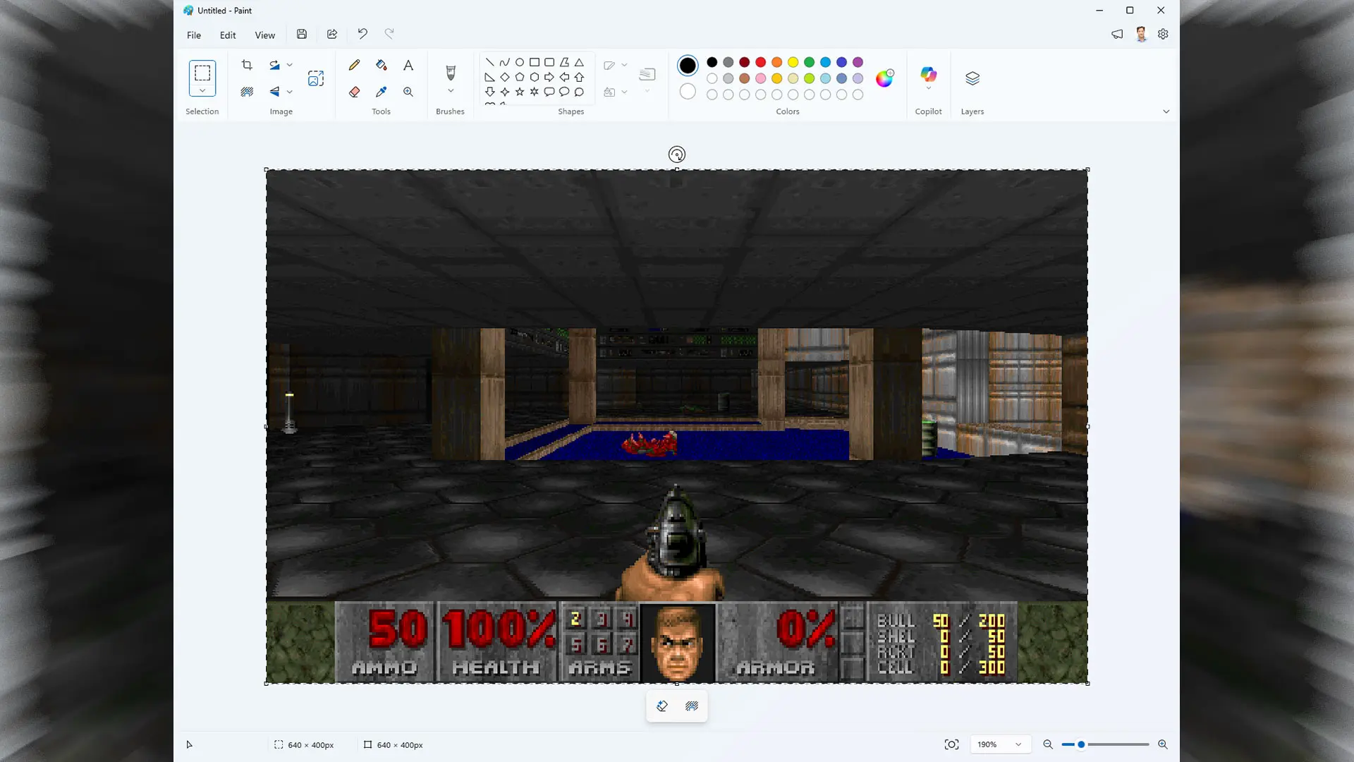Microsoft Paint ile DOOM Oynamak Mümkün mü? Şaşırtan Proje Hayata Geçti!