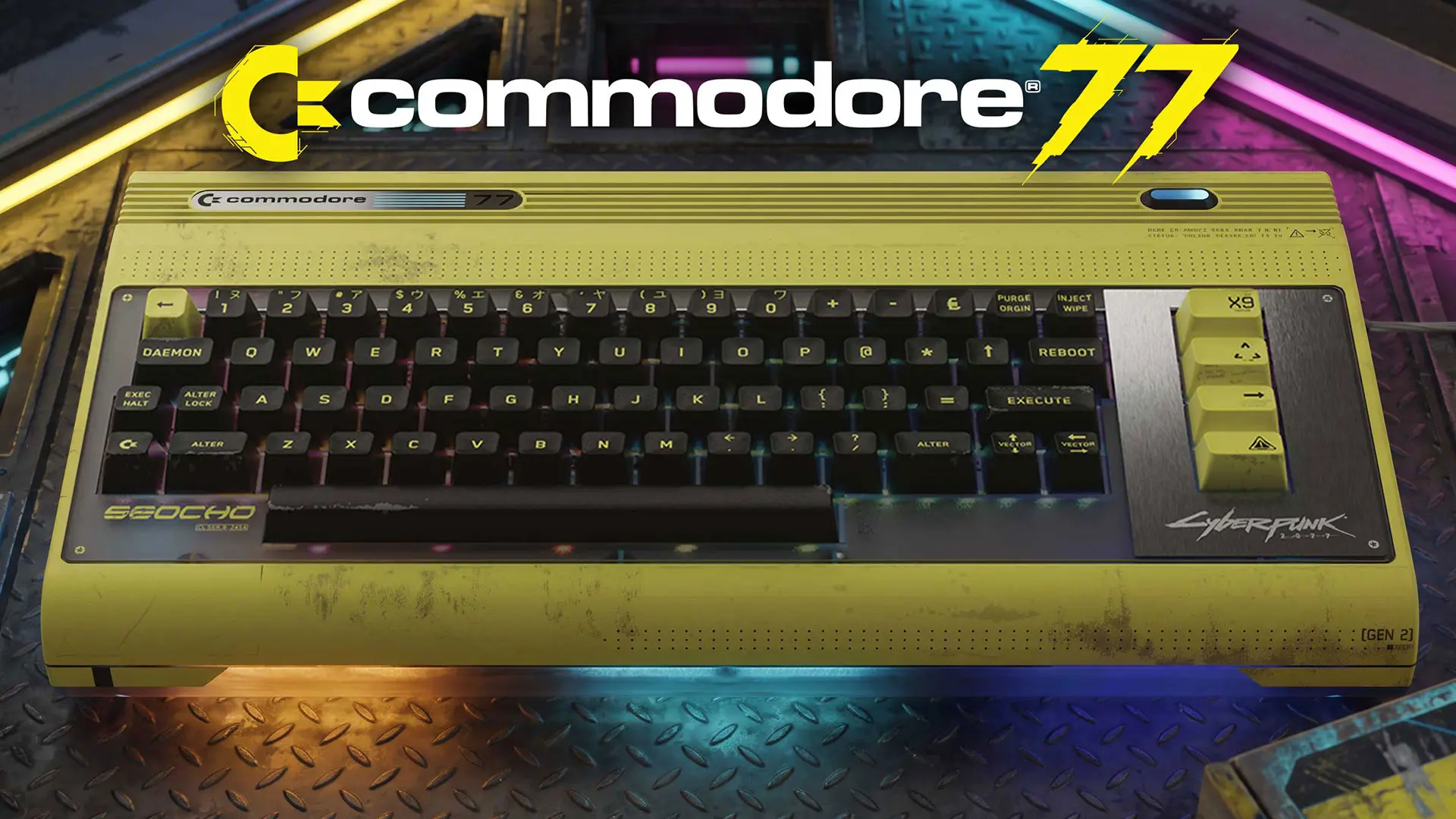 Commodore 64 Yeniden Hayat Buldu: Cyberpunk 2077 Temalı Özel Versiyon 