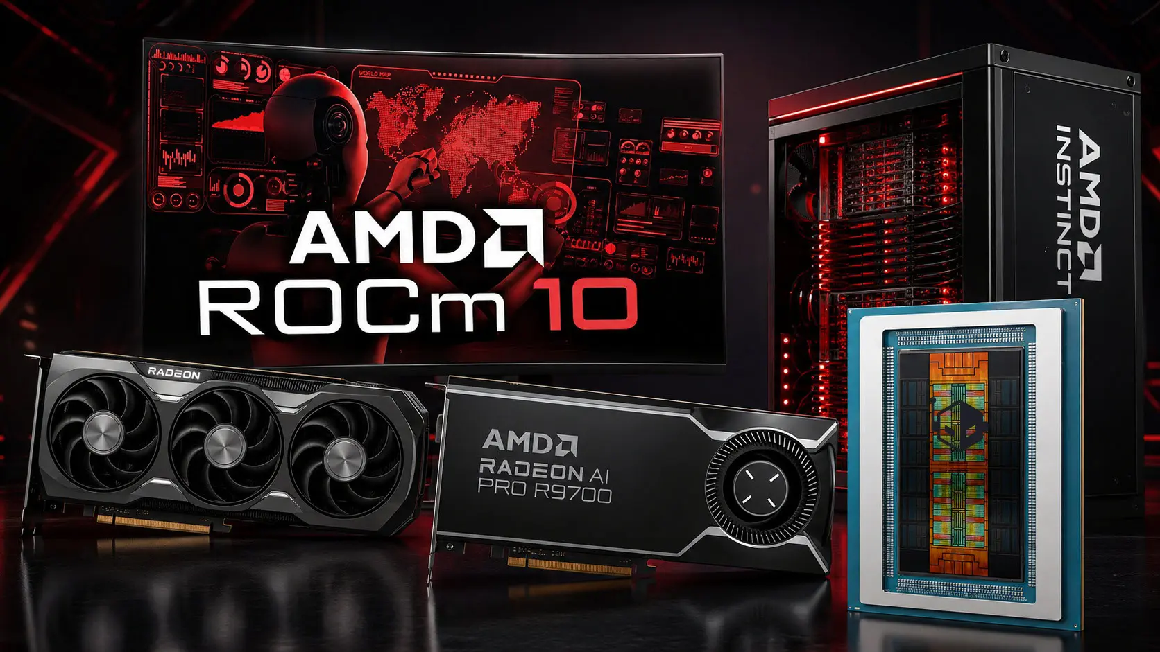 AMD'den Yapay Zeka Atılımı: ROCm 10 ile Geliştirici İş Akışları Yeniden Şekilleniyor