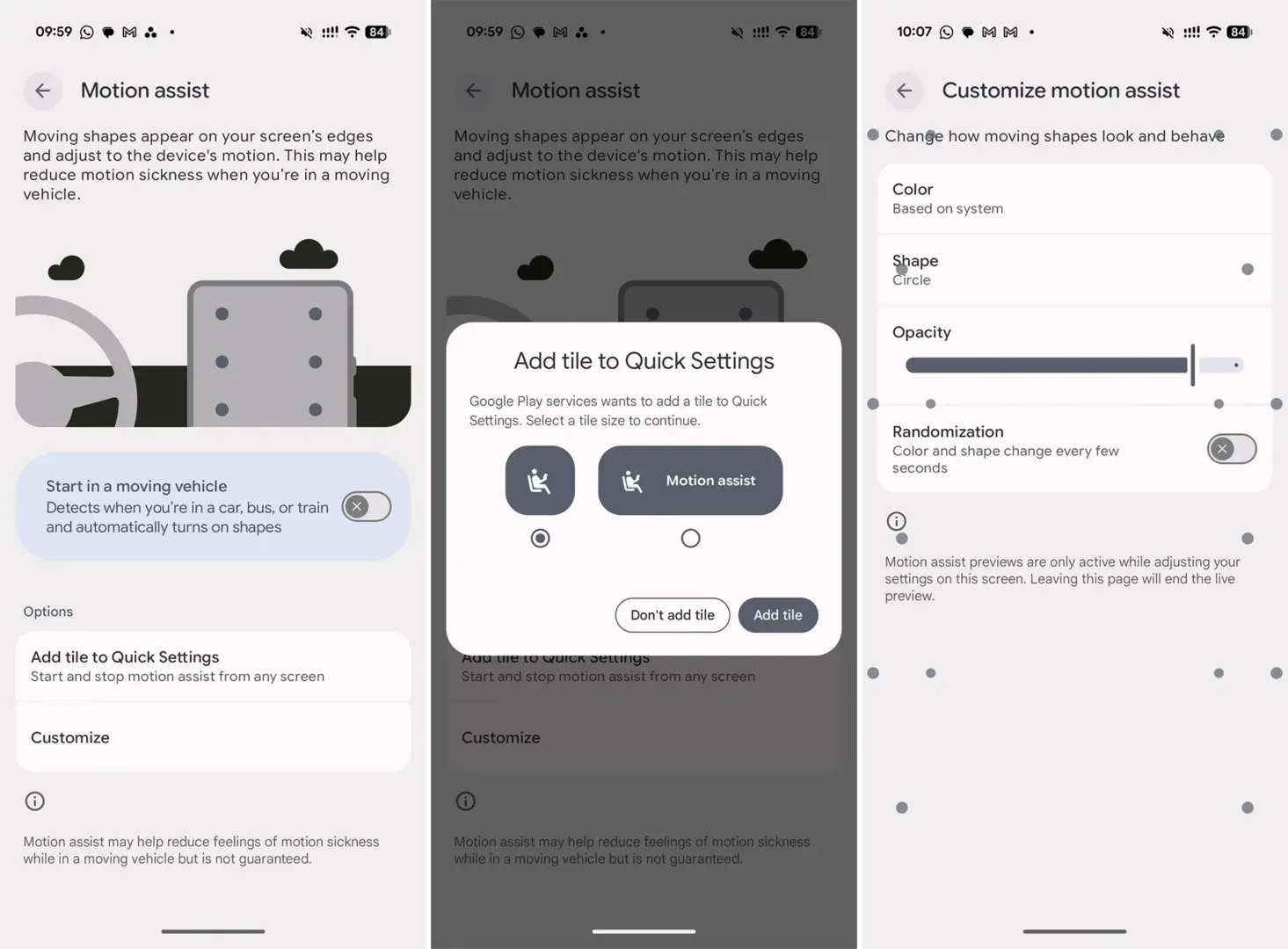 Hareket Hastalığına Son! Android Cihazlara Yeni 'Hareket Asistanı' Geliyor