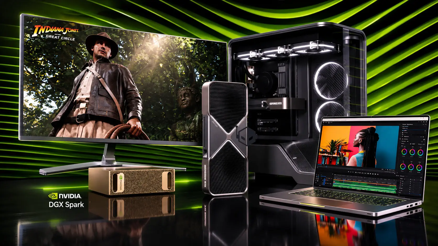 NVIDIA'dan Yapay Zeka Atılımı: DGX ve RTX Sistemleri Yeni Açık Modellerle Hızlanıyor, LTX 2.5 ile Video Üretimi İki Katına Çıkıyor