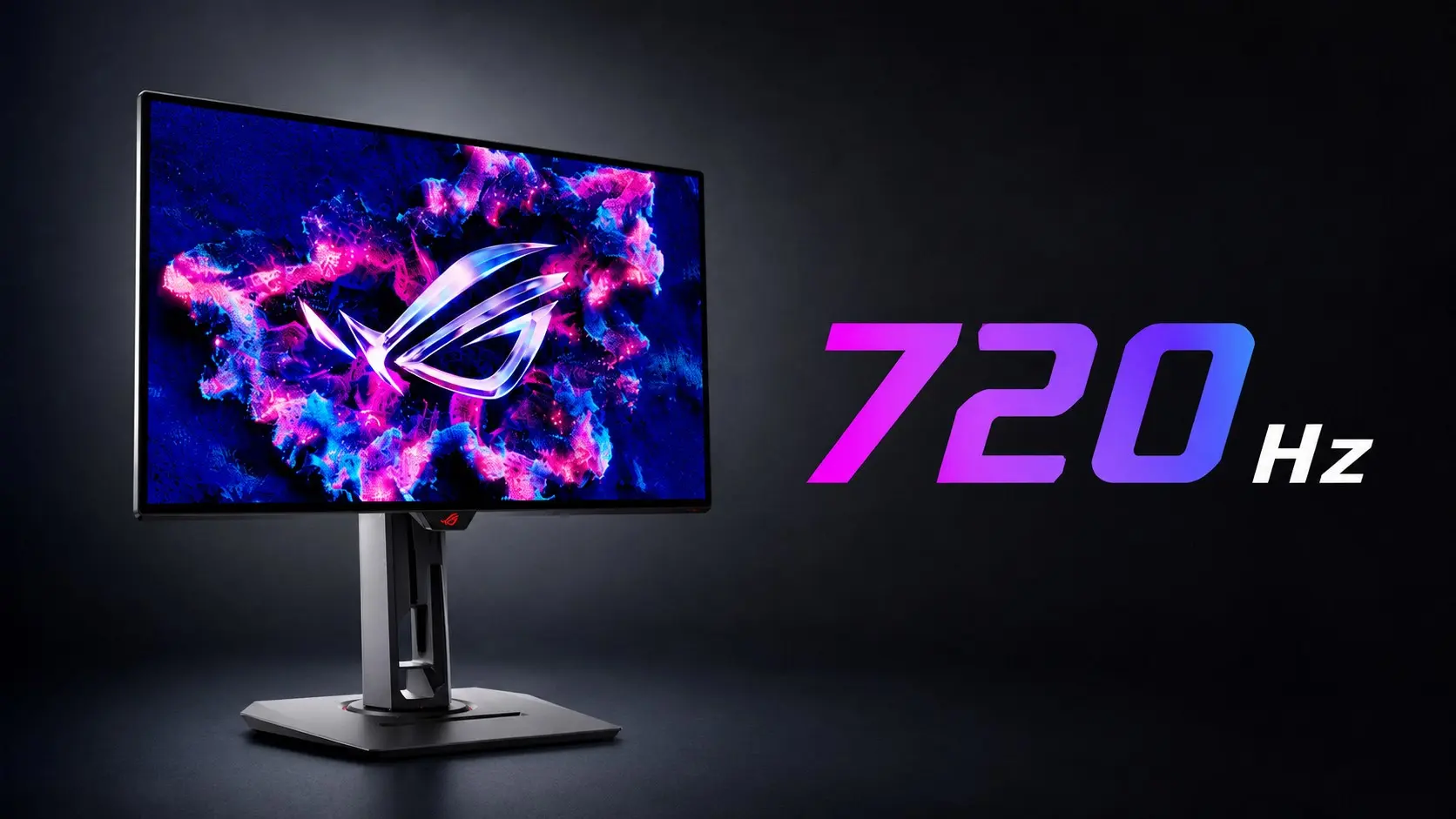 ASUS'tan Rekor Kırarak 720 Hz'e Ulaşan 3 Yeni Oyuncu Monitörü Tanıtıldı!