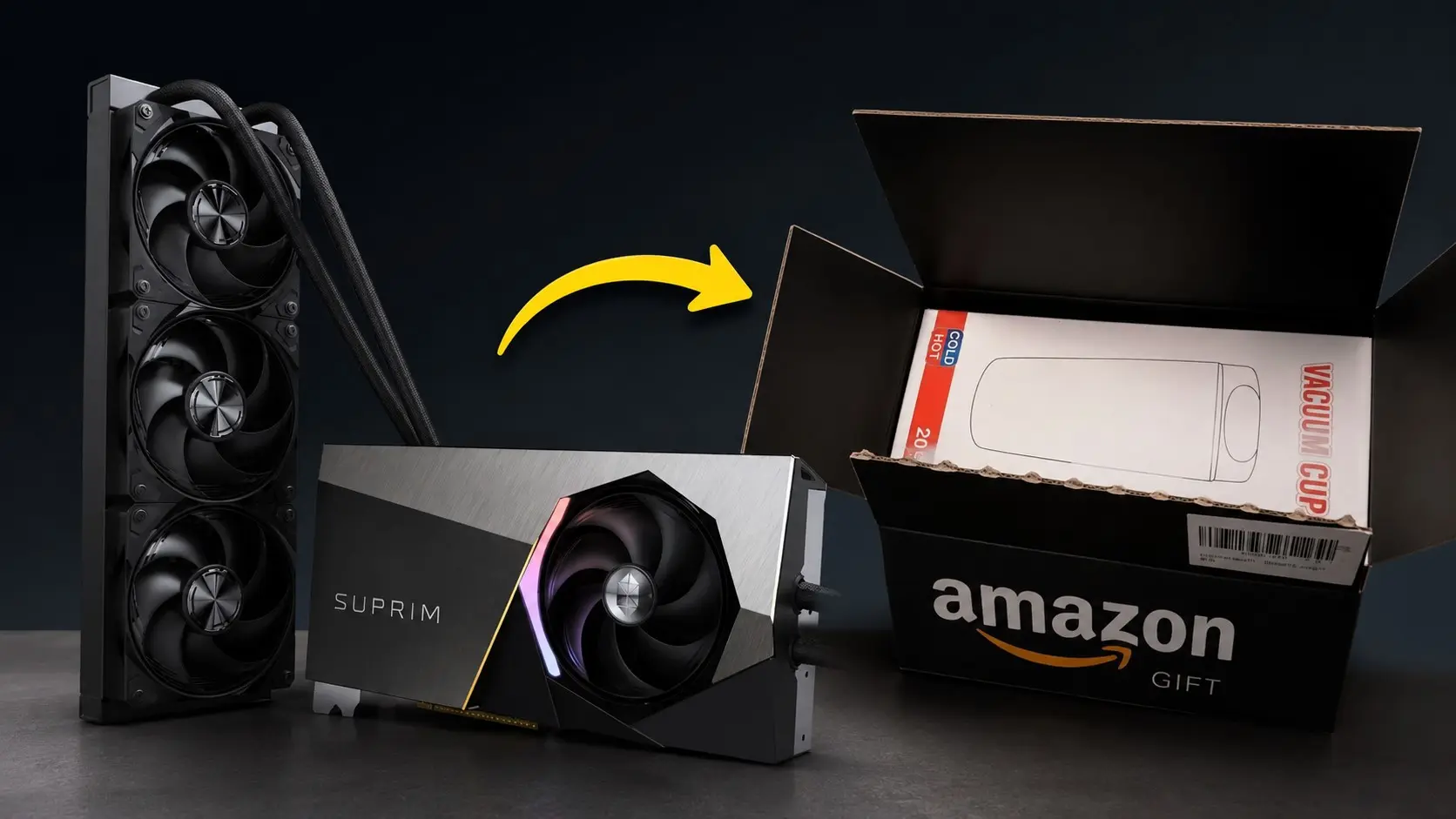 Amazon'dan RTX 5080 Sipariş Etti, Kutu İçinden Bardak Çıktı! Satıcı Kandırmaya Çalıştı