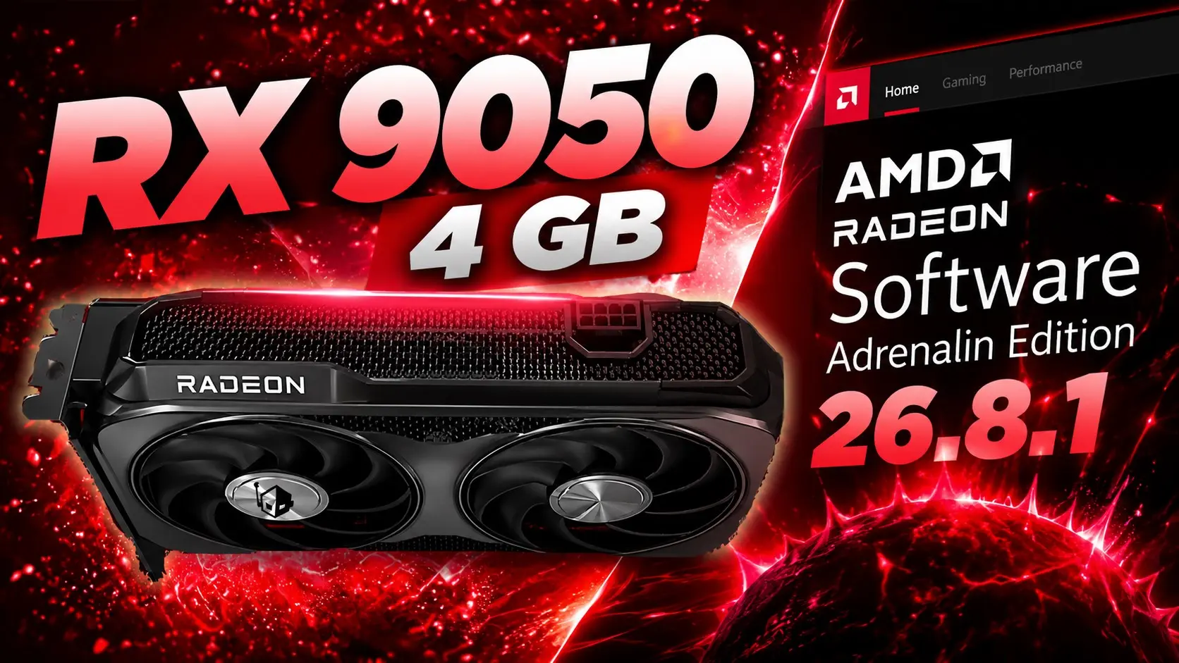 AMD'den Yeni Sürücü Güncellemesi: Radeon RX 9050 4 GB Desteği ve Yepyeni Oyunlar Geliyor!