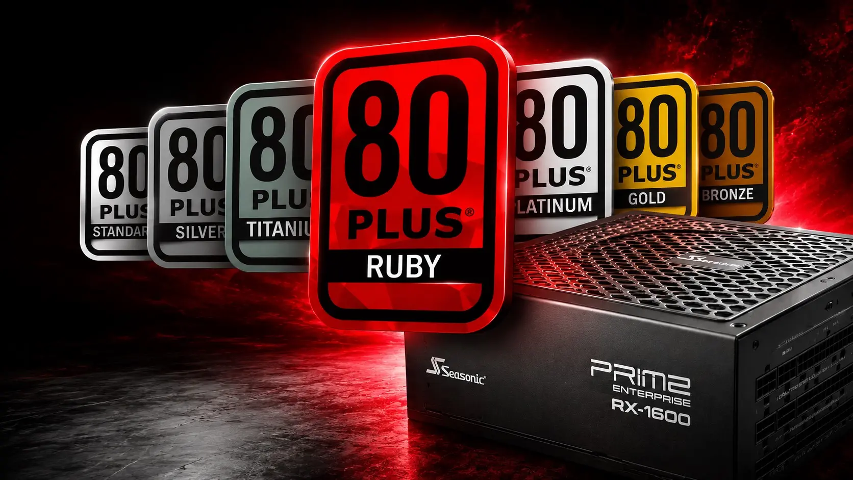 Teknoloji Devinden Rekor Kırın: Seasonic 1600W Güç Kaynağı, 80 Plus Ruby Sertifikası Alan İlk ATX Güç Kaynağı Oldu!