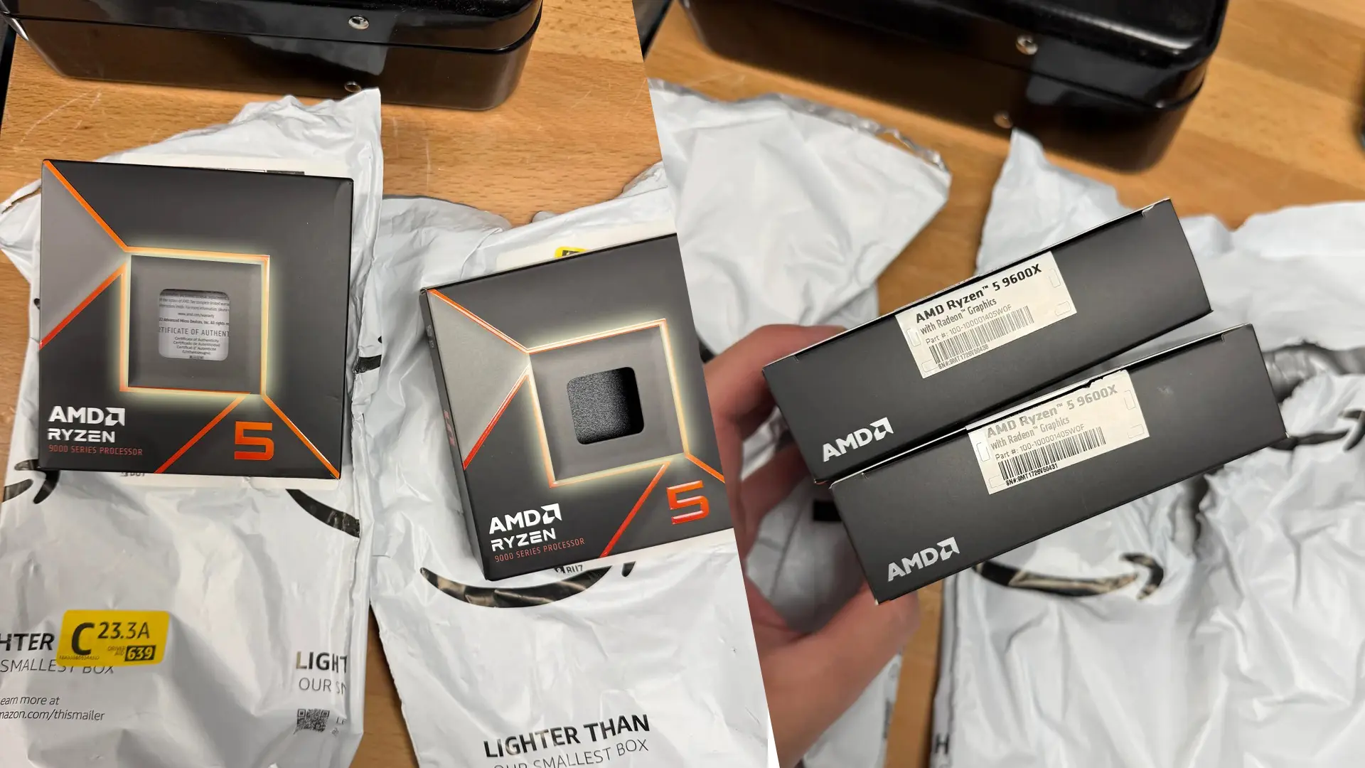 Amazon'dan İnanılmaz Hata: Sipariş Edilen İşlemci Yerine İki Kez Boş Kutu Geldi!