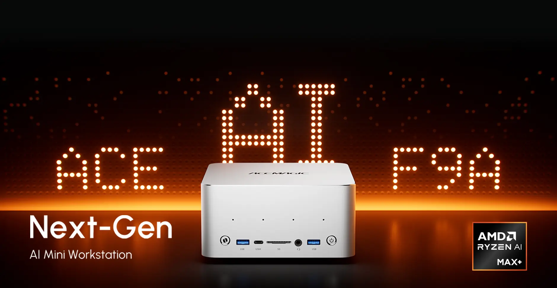 ACEMAGIC'ten Yapay Zeka Odaklı Yeni Mini İş İstasyonu: Ryzen AI Max+ Pro 495 Gücüyle Tanıtıldı