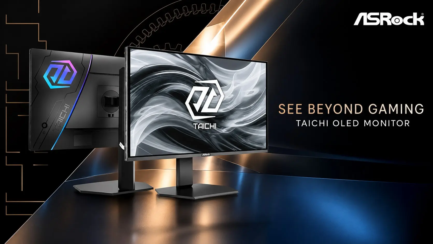 ASRock'tan Gamer'ları Heyecanlandıran Yeni Nesil OLED Monitörler: 720Hz'e Kadar Çıkabilen Taichi Serisi Tanıtıldı!