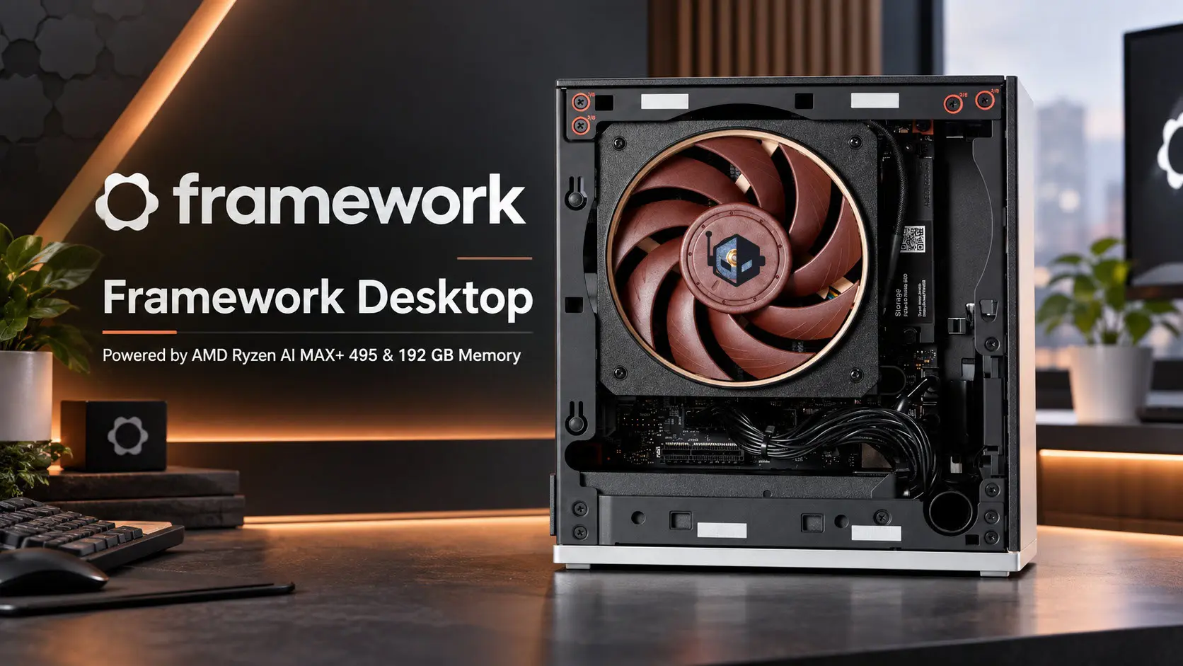Müthiş Güç Teknolojiye Sığdı: Framework'ün Yeni Masaüstü Bilgisayarı AMD Ryzen AI MAX+ 495 ile Geliyor!