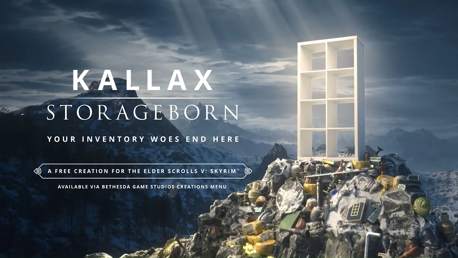 IKEA'dan Oyunculara Şaşırtıcı Sürpriz: Şimdi de Skyrim'de Eşya Kutusu Yoldaşınız Oluyor!