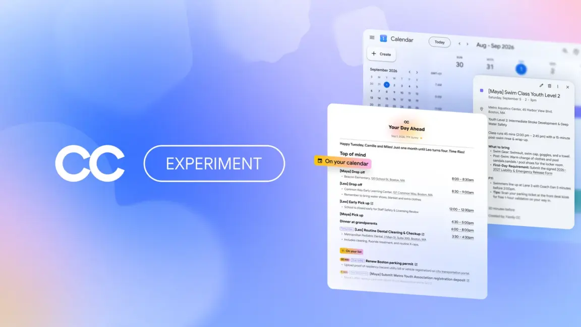 Google'dan Aileler İçin Yeni Yapay Zeka Asistanı: CC Tanıtıldı!