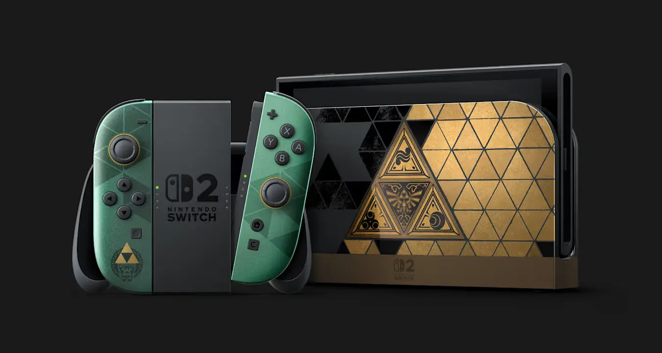 Nintendo'dan Büyük Sürpriz: Zelda'nın 40. Yılı Şerefine Özel Switch 2 Tanıtıldı!