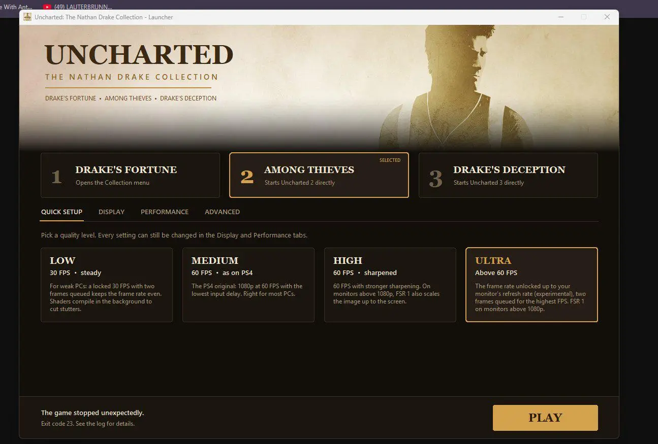 PlayStation'dan PC'ye Dev Geçiş: Uncharted Serisi Artık 120 FPS ve DLSS Desteğiyle Oynanabilir!