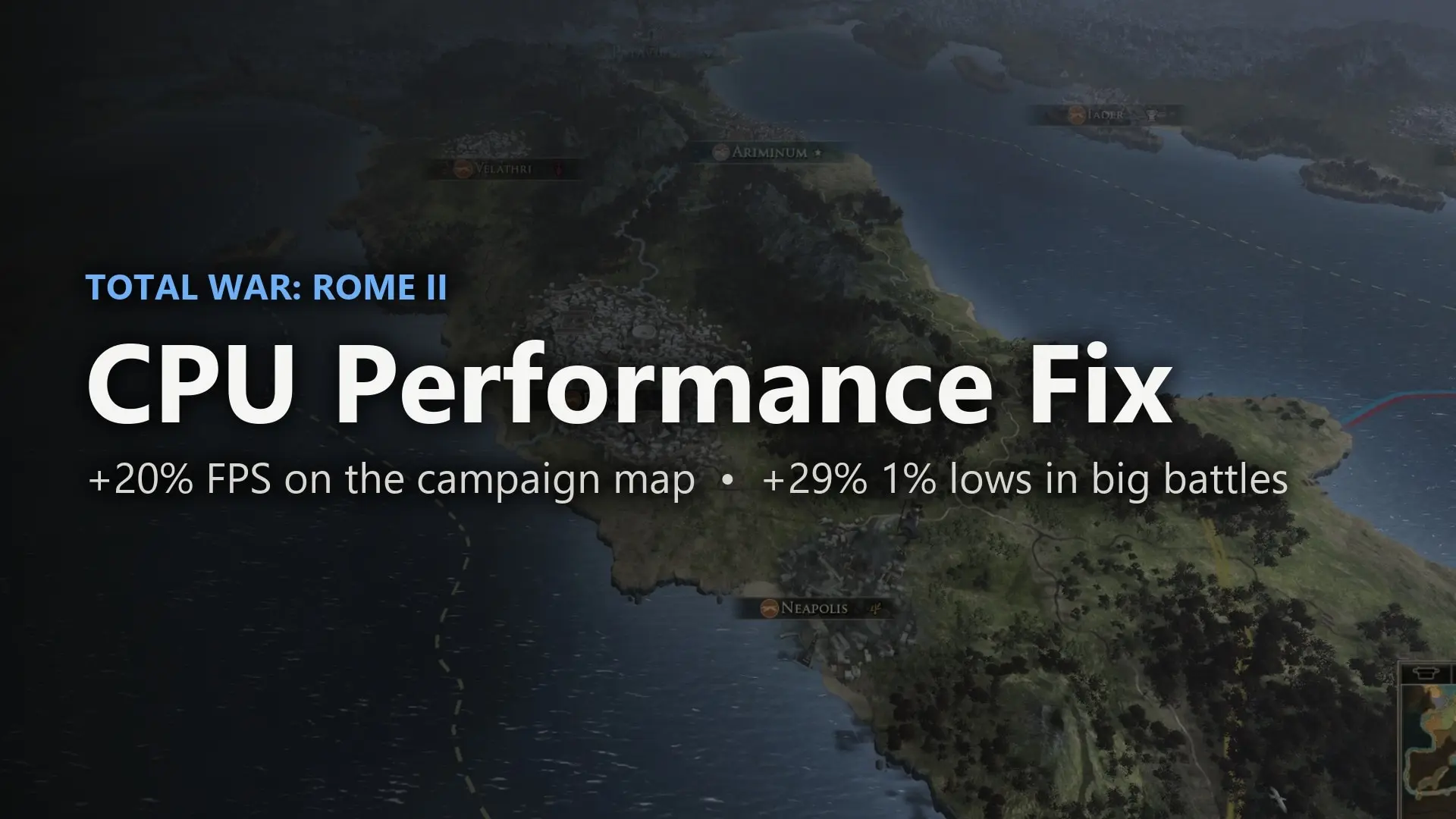 13 Yıllık Oyuna Devrim Niteliğinde Performans Güncellemesi: Total War: Rome II FPS'yi %20 Artırıyor!