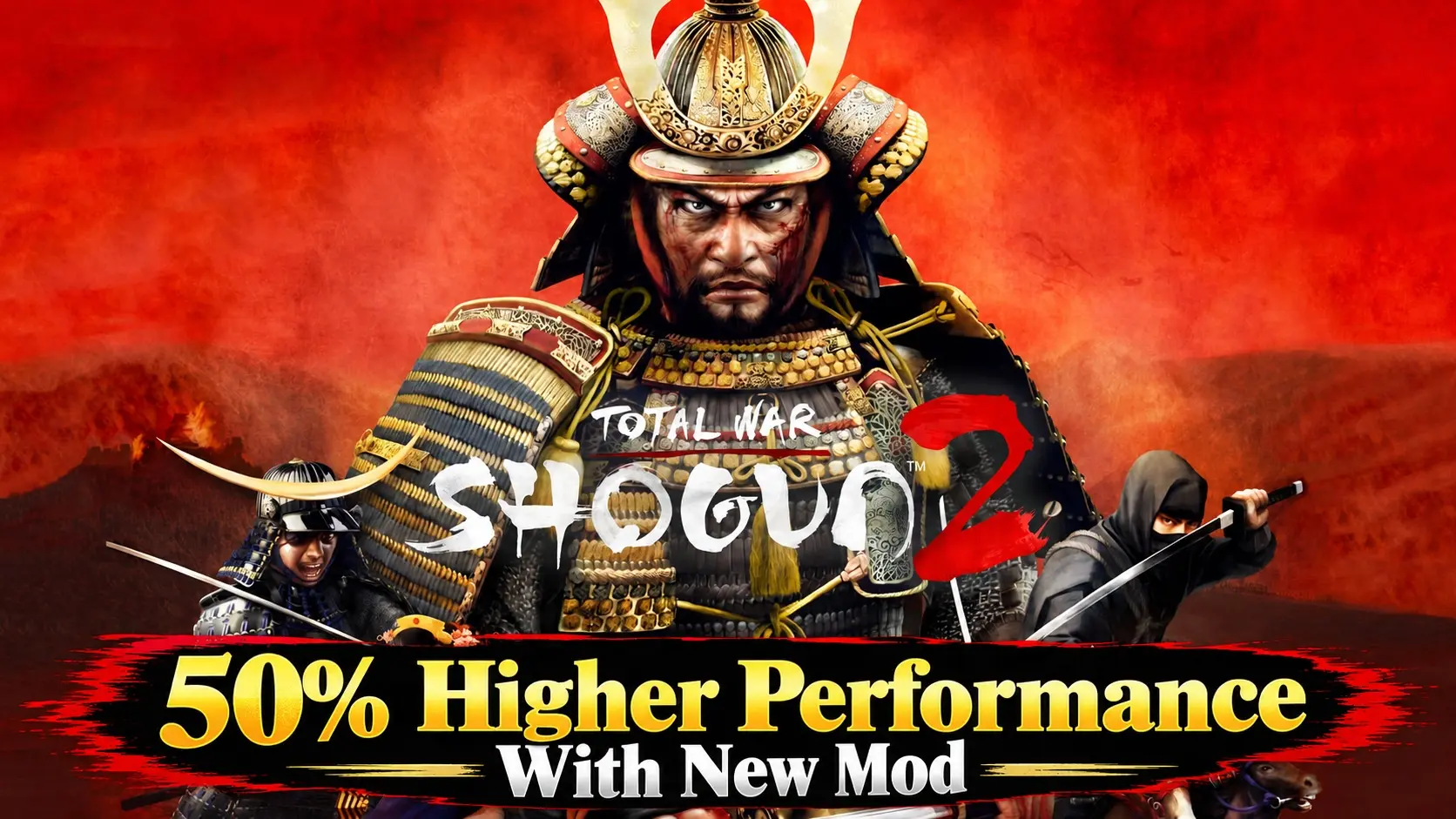 Total War: Shogun 2 Performansında Devrim Yaratan Mod: Savaşlarda FPS Yüzde 50 Artıyor!