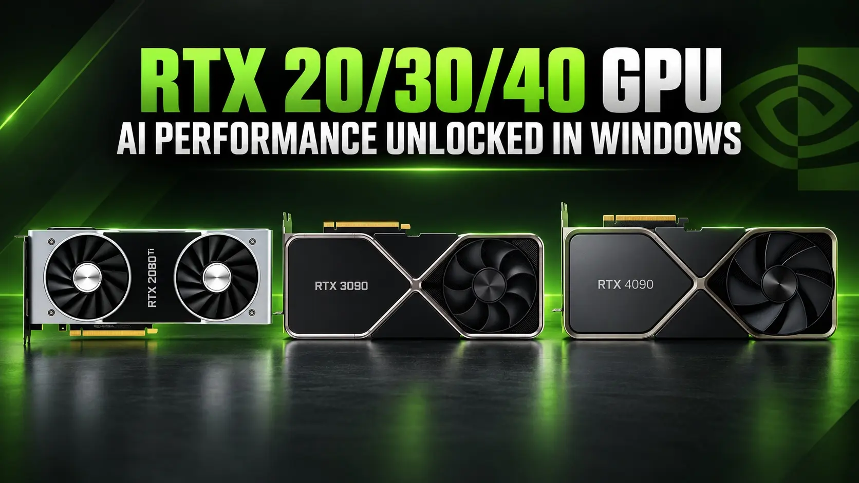 NVIDIA Kartlarda Yapay Zeka Performansı Tavan Yapıyor: Yeni Araç ile RTX Serilerinde %75'e Varan Artış!