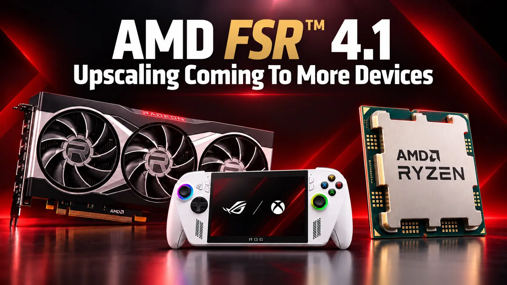 AMD'den Oyunculara Müjde: FSR 4.1 Teknolojisi Genişliyor!
