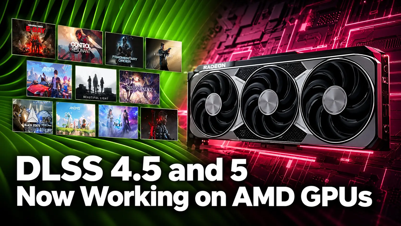 NVIDIA DLSS Işın Yeniden Yapılandırma Teknolojisi Artık AMD Ekran Kartlarında Kullanılabiliyor!