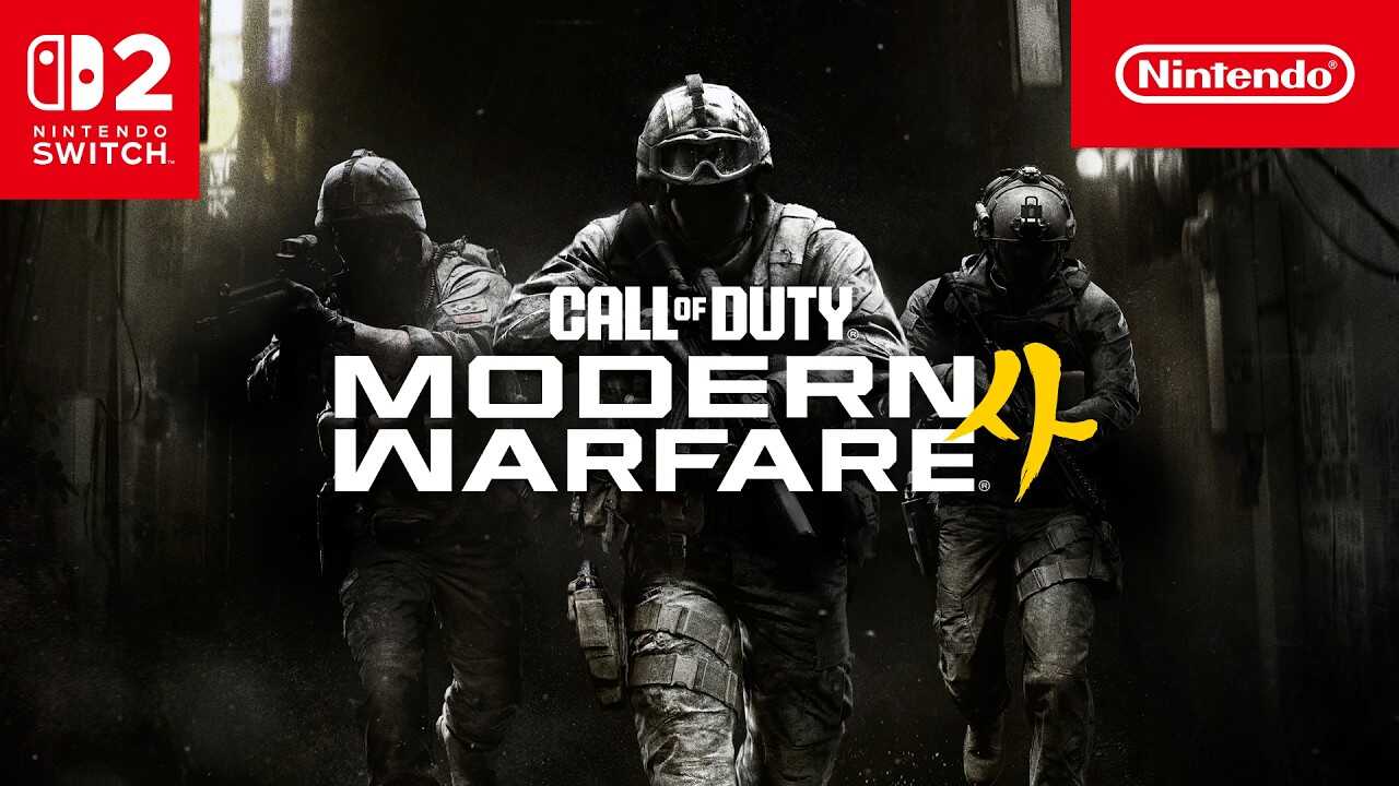 Nintendo Switch 2'de Call of Duty: Modern Warfare 4, DLSS ile SMAA'dan Daha Keskin Görünüyor