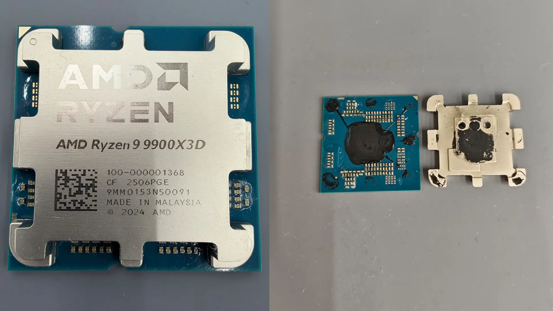 Müşteri Bir Dolandırıcılık Kurbanı Oldu: Ryzen 9 9900X3D İçinden Çekirdekler Çıkmadı!