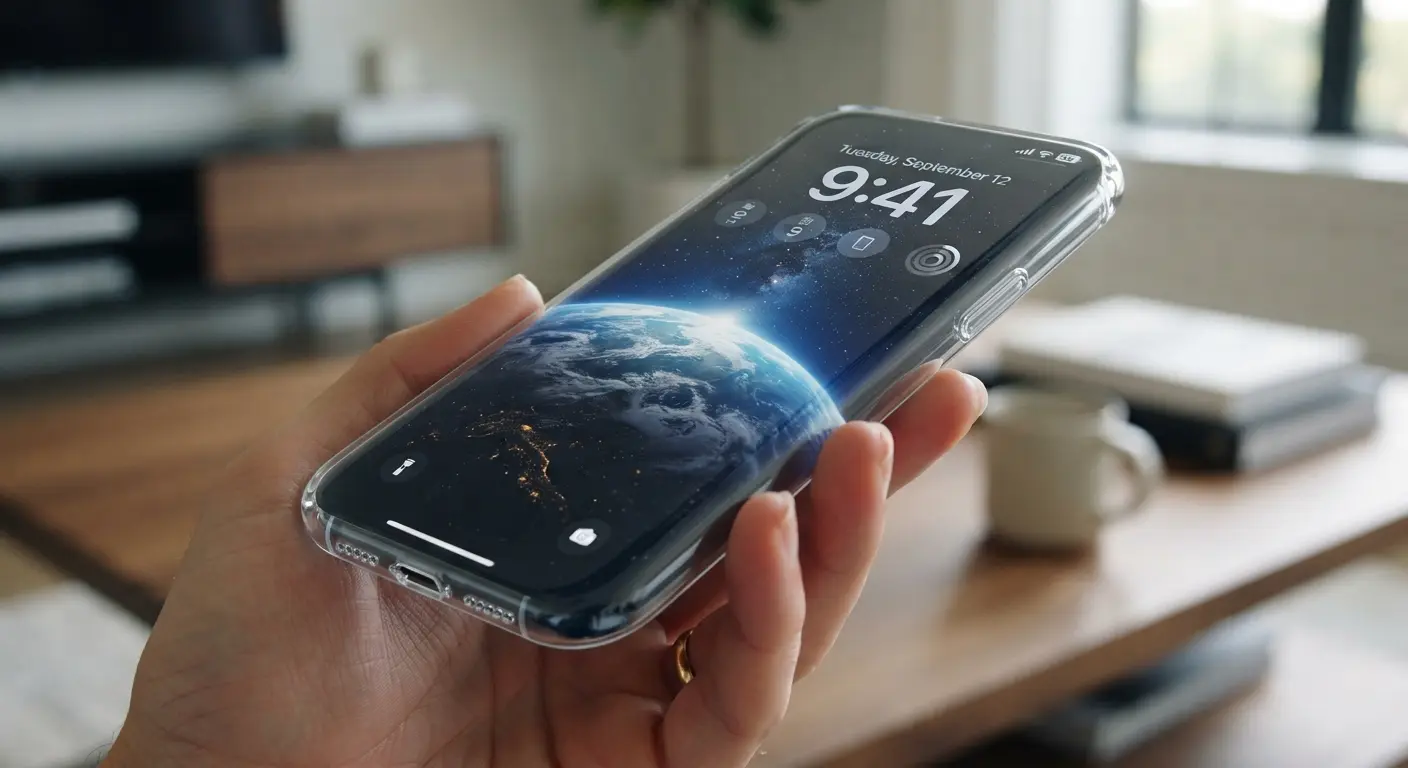 Apple'dan Çerçevesiz ve Tuşsuz iPhone Hayali: Samsung'un 